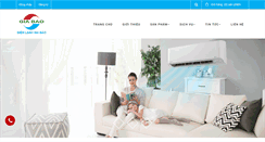 Desktop Screenshot of dienlanhgiabao.com